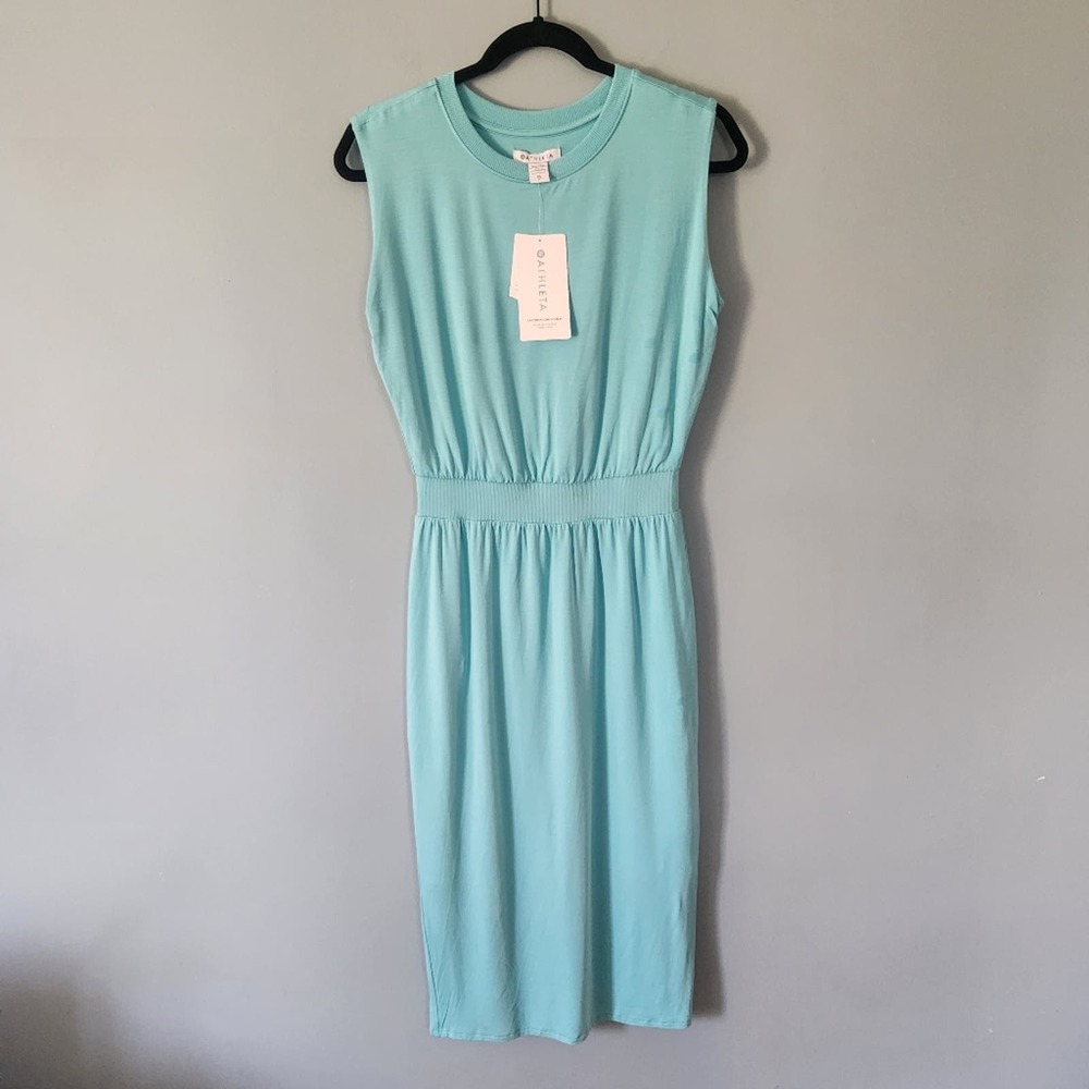 NWT ATHLETA Santorini Cinch midi dress - Size XS